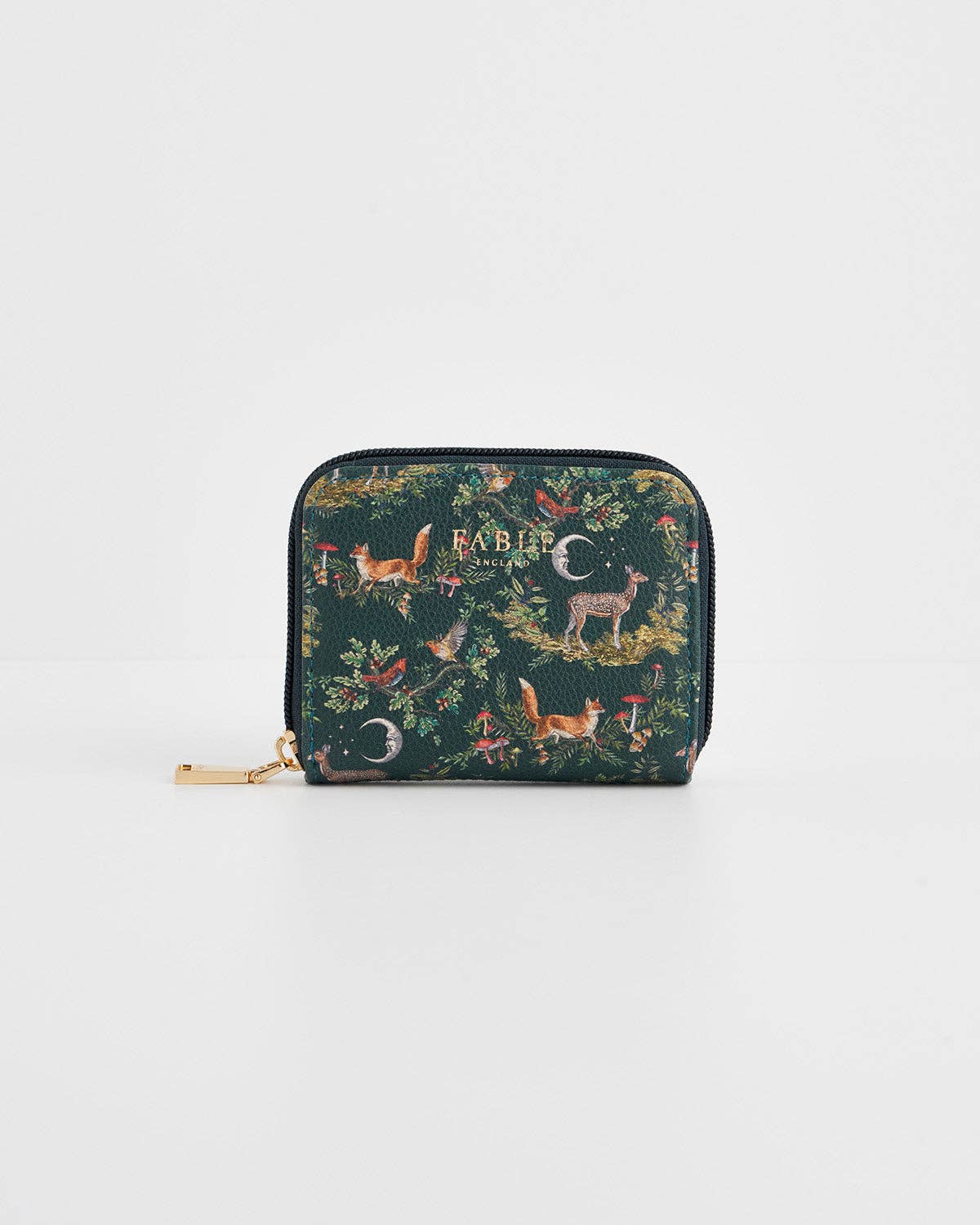 Fable England UK - Into the Woods Green Small Purse