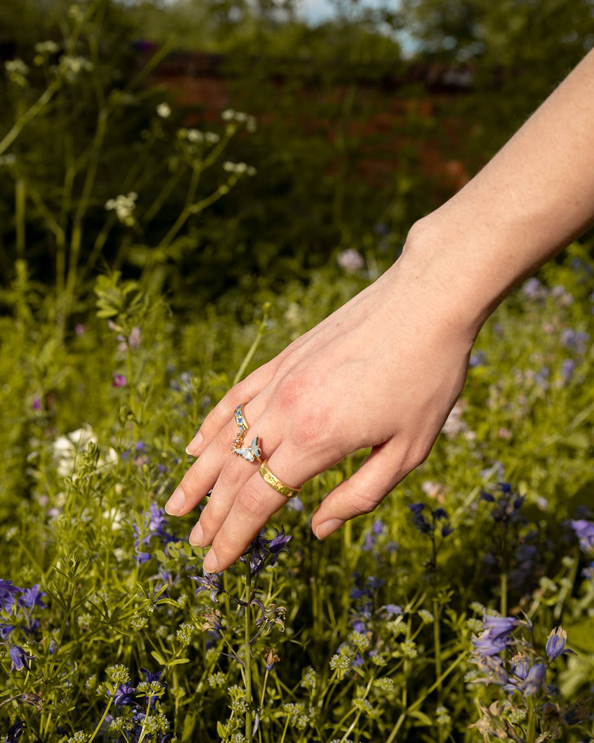 Fable England UK - Blue Forget Me Not Ring