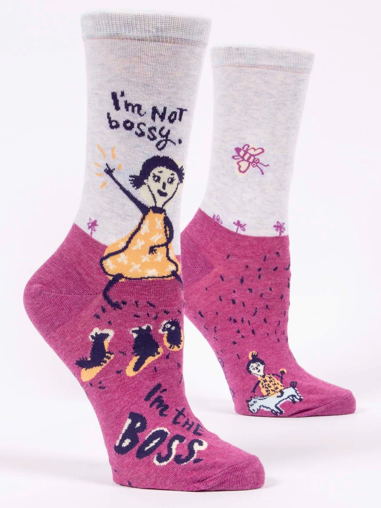 I'm Not Bossy. I'm The Boss Crew Socks