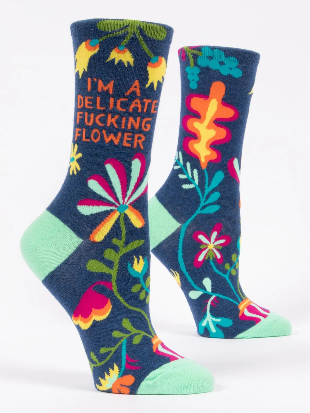 Delicate Fucking Flower Socks
