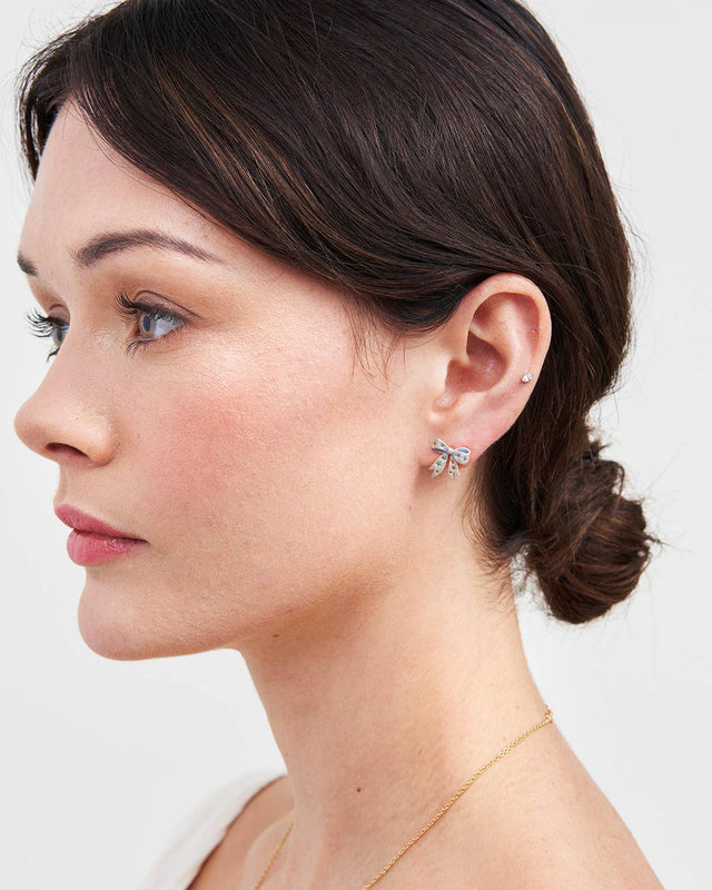 Fable England - Bow Stud Earrings