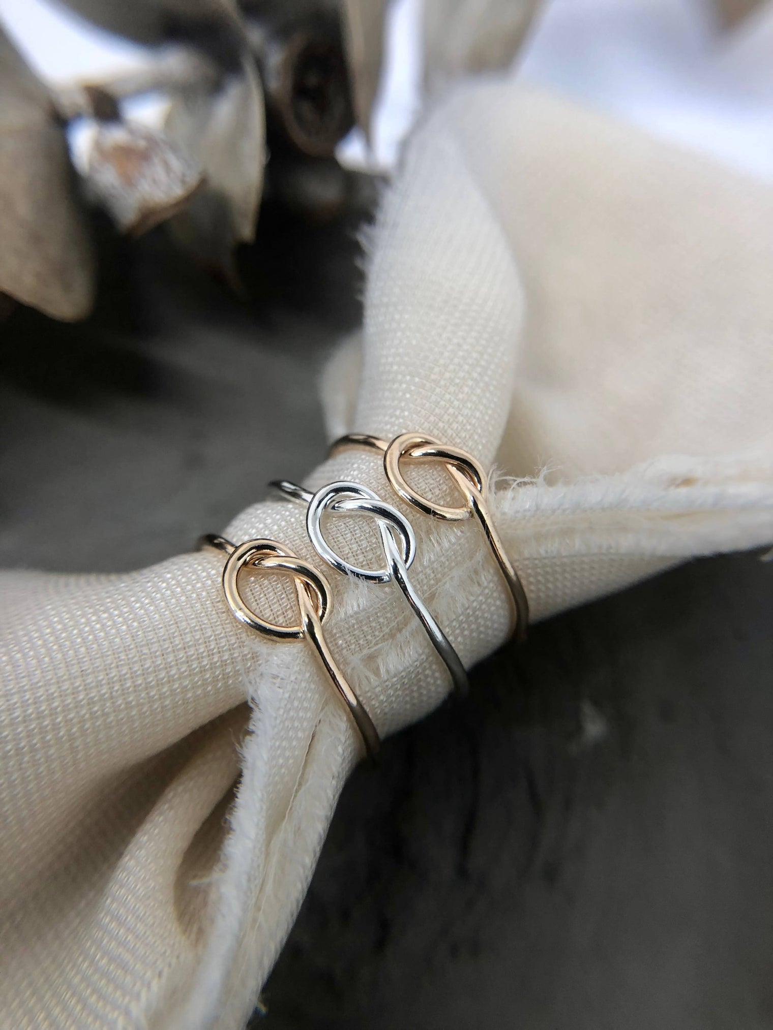 Open Fire Jewellery - Knot Rings