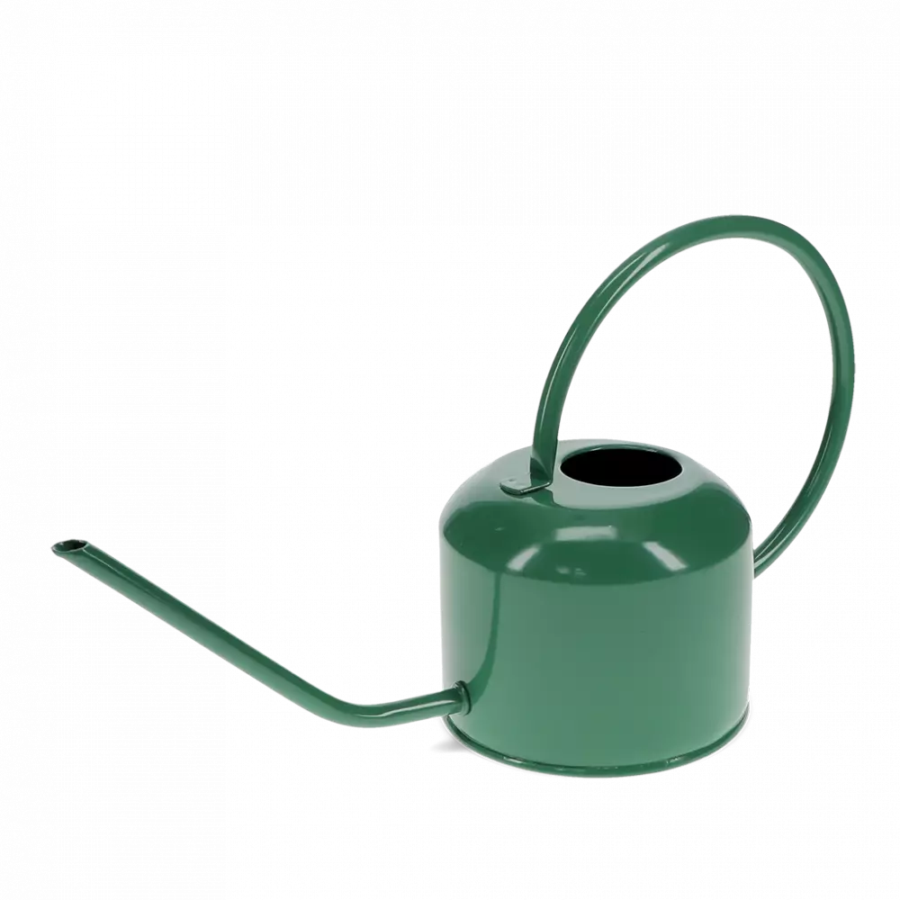 Metal Watering Can - Dark Green - 1ltr