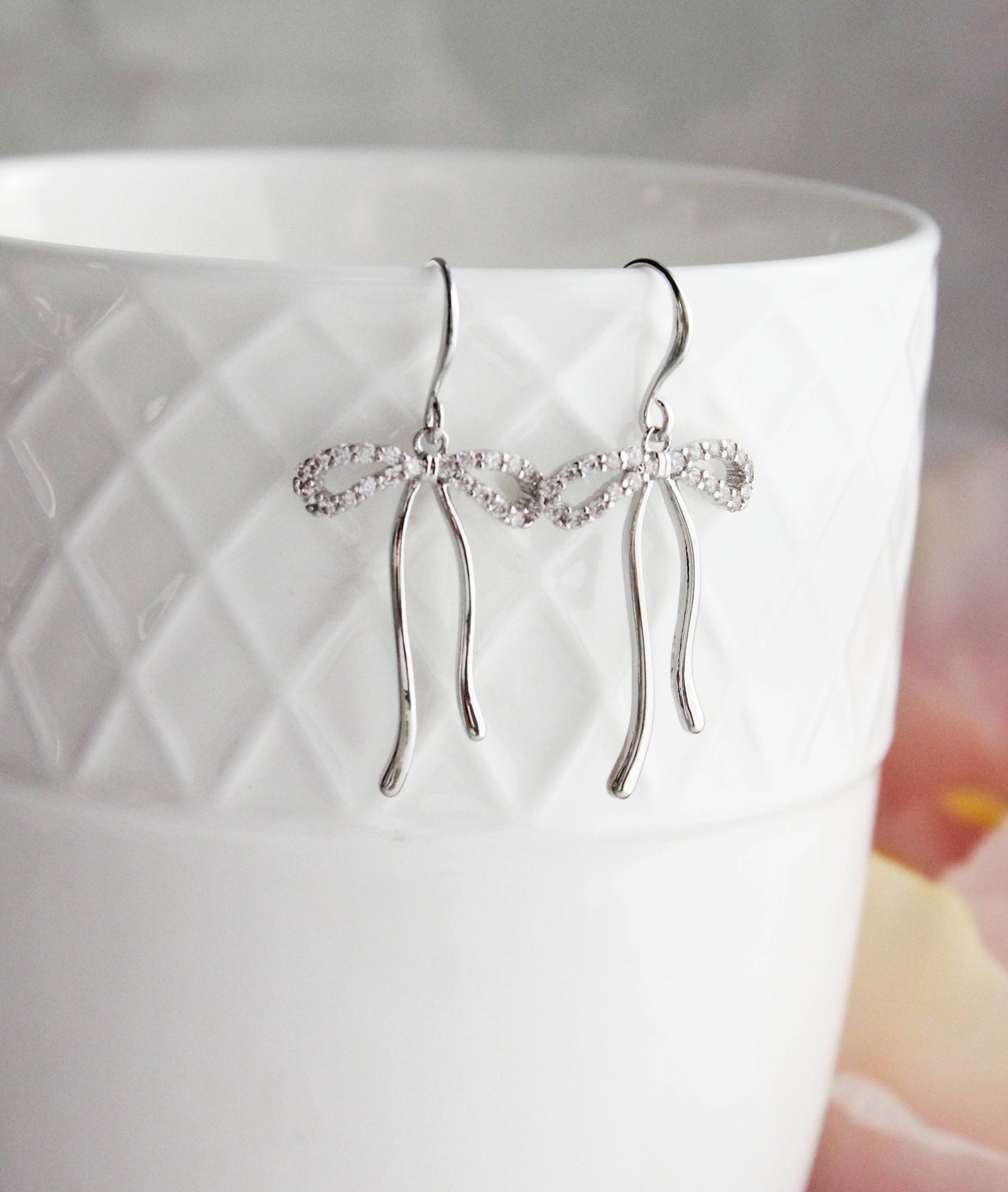 A Pocket of Posies - Bow Earrings