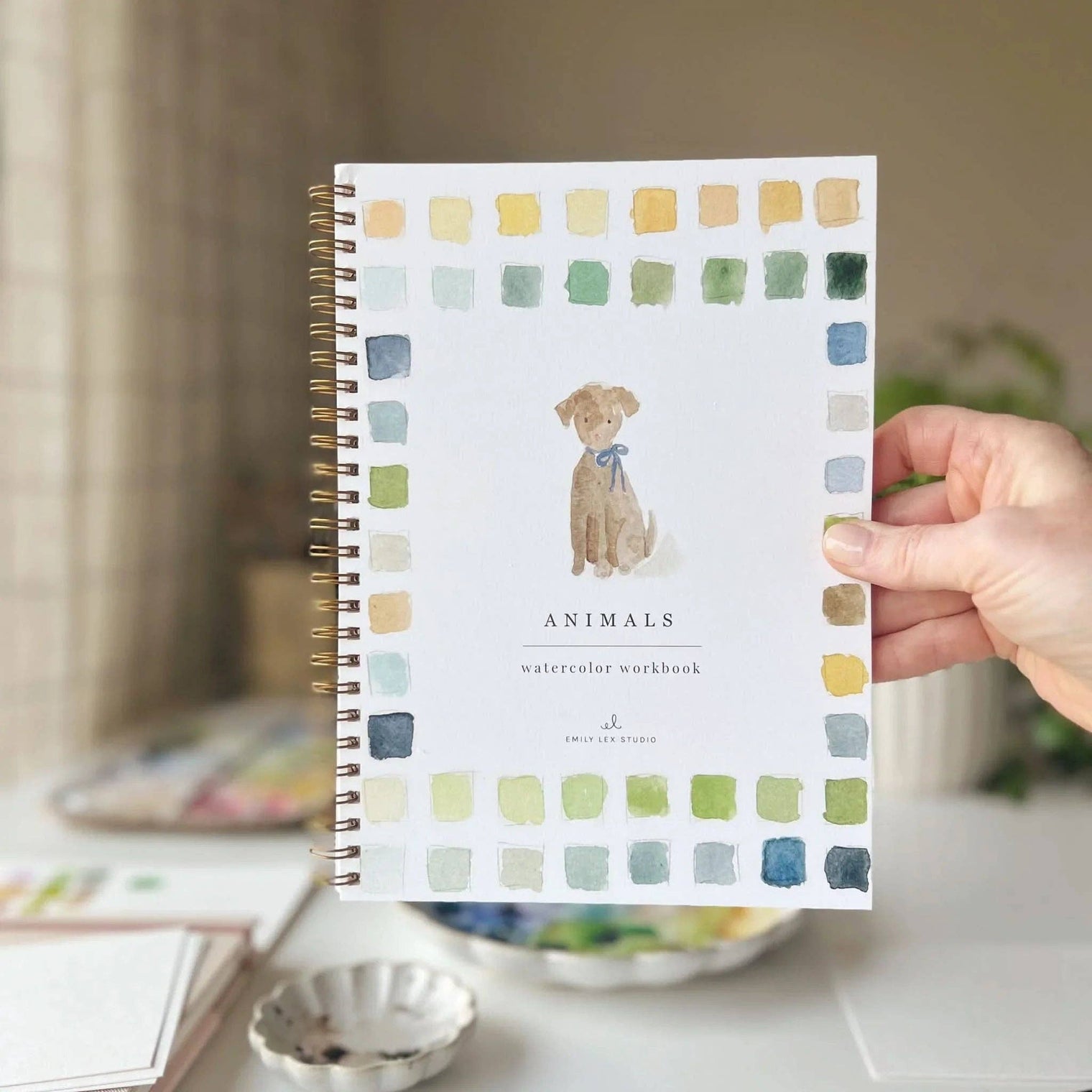 Emily Lex - Animals Watercolor Workbook
