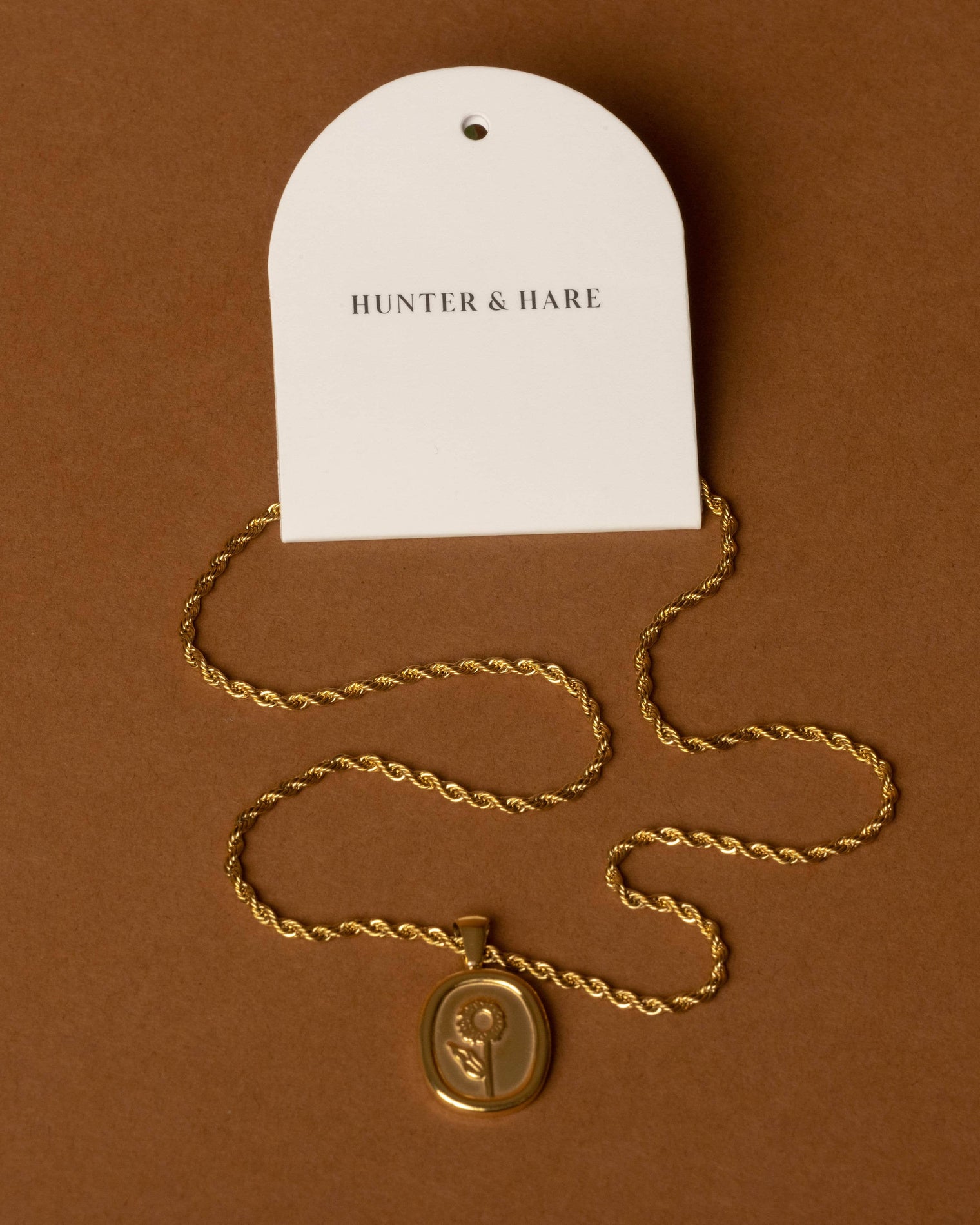 Hunter & Hare - Sunflower Necklace