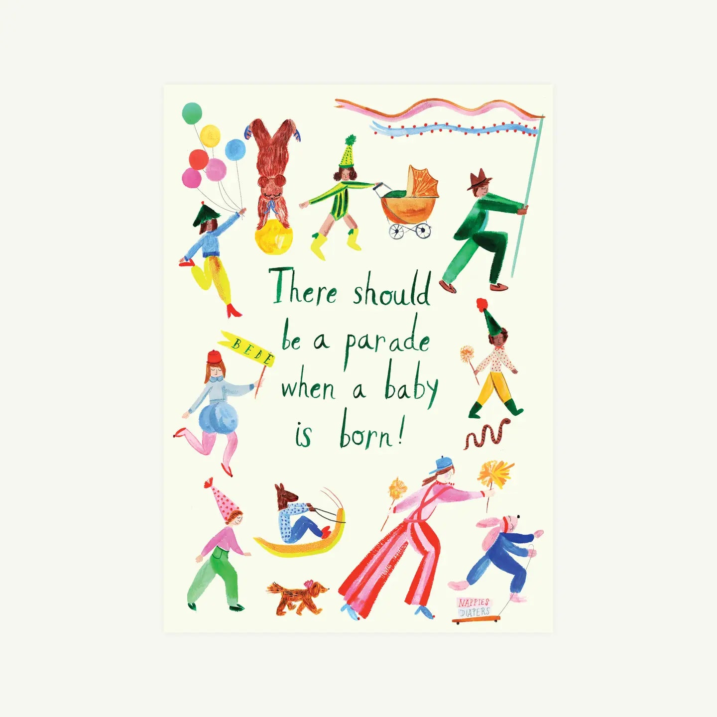 Mr. Boddington's Studio - Baby Parade Card