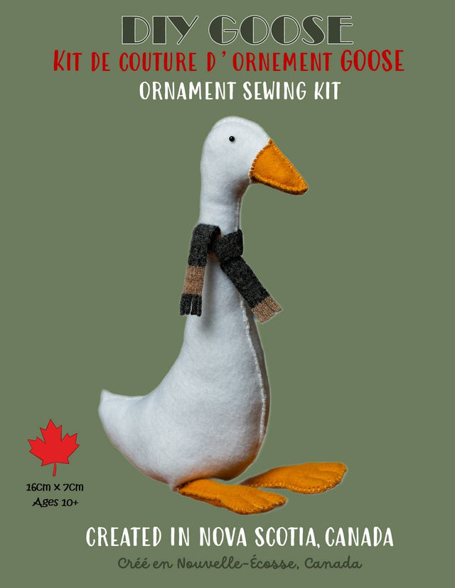 Genius Premium Craft - DIY Felt Goose Sewing Kit