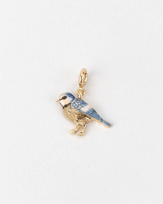 Fable England - Enamel Blue Tit Charm