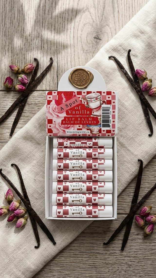Blooming Wild Botanicals - A Spot of Vanilla Lip Balm