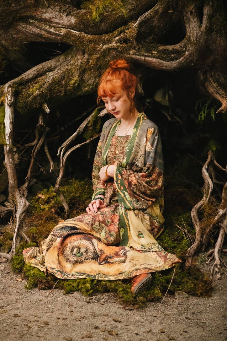 Market of Stars - Woodland Wisdom Bohéme Maxi Slip Dress