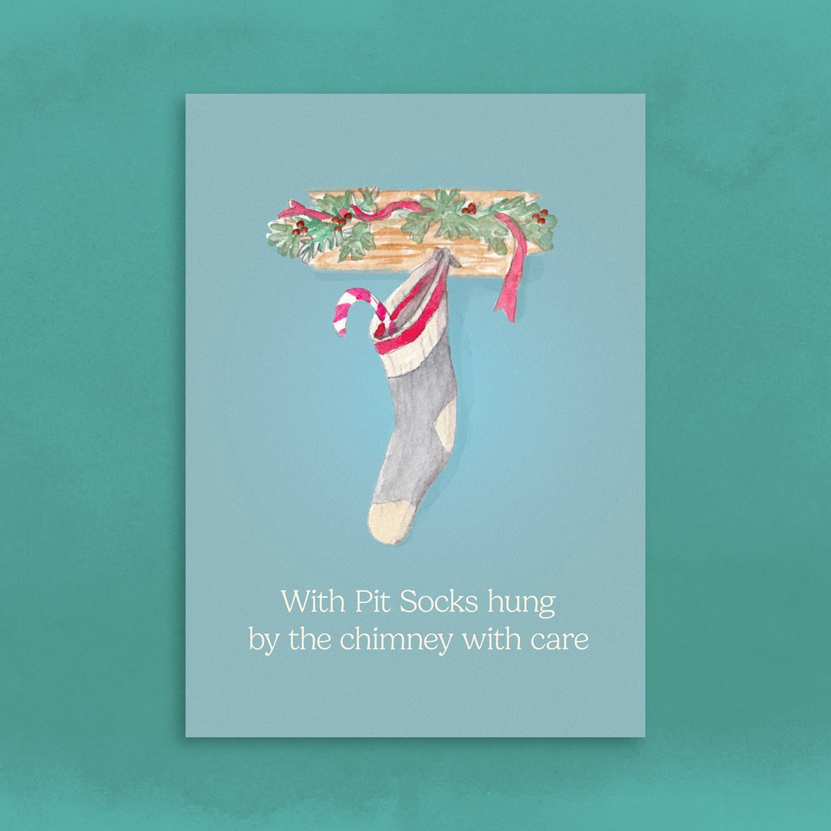 Pit Socks Christmas Card