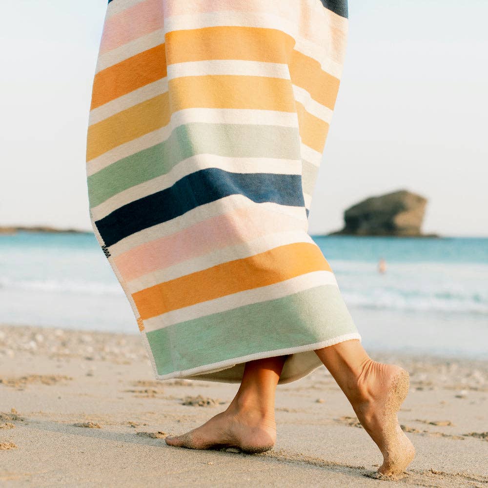 Atlantic Blankets - Seakind Striped Recycled Cotton Blanket