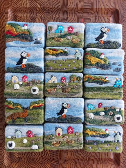 The Shearing Felt Co. Hand-Felted Goat Milk Soap