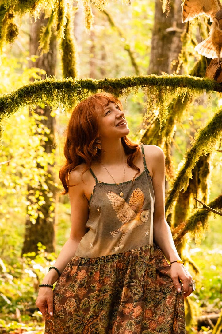 Market of Stars - Woodland Wisdom Bohéme Maxi Slip Dress