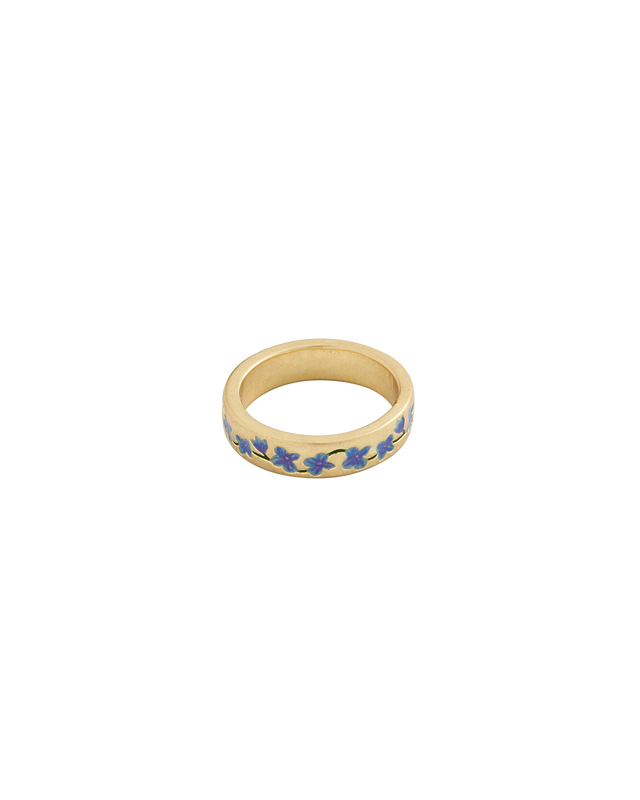 Fable England - Blue Forget Me Not Ring