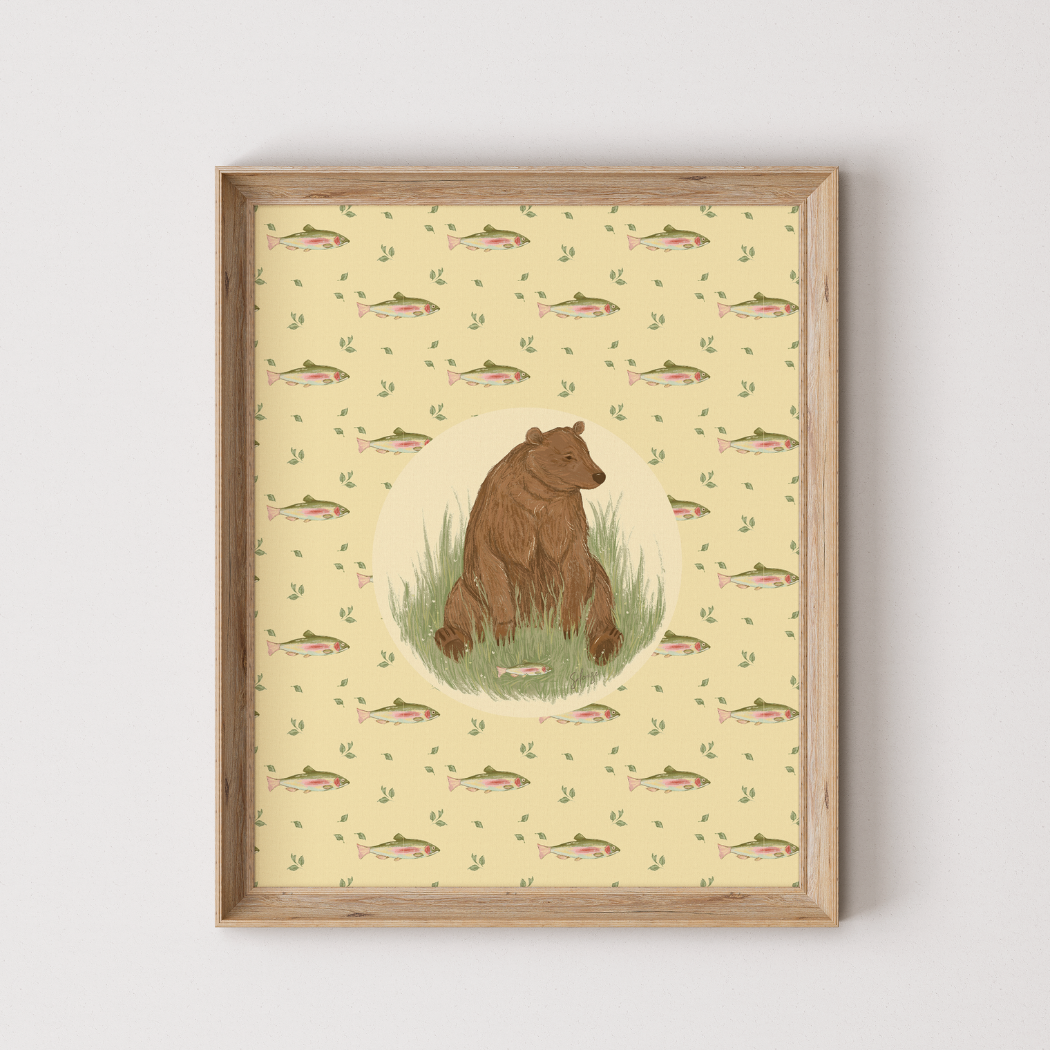Solange Pilote - Fishing bear