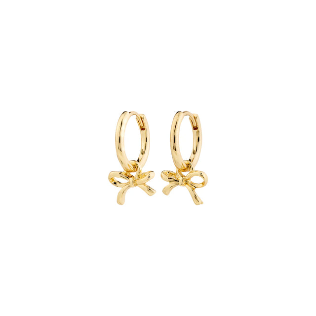 Lysandra Bow Hoop Earrings