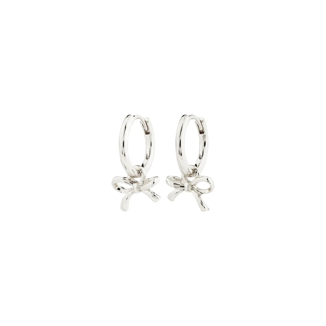 Lysandra Bow Hoop Earrings