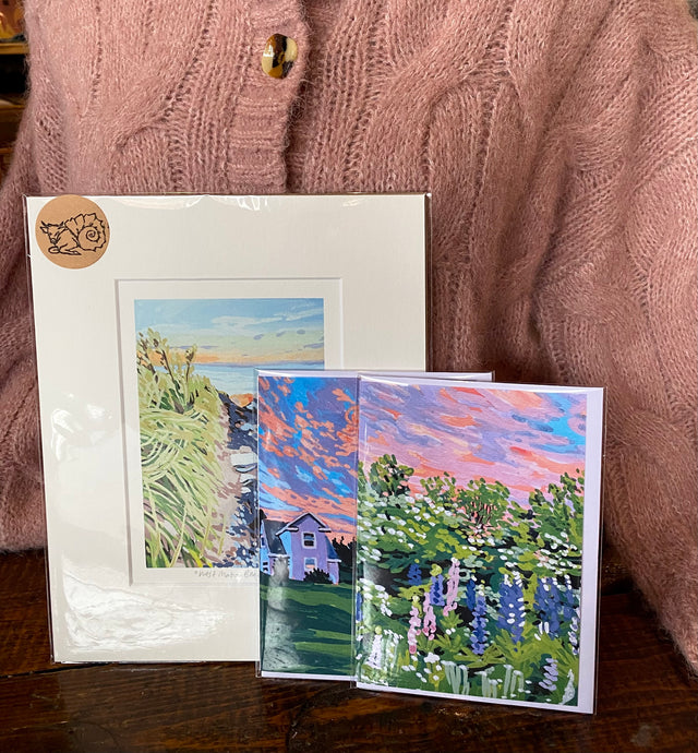 Miranda Crabtree - Lupins Prints & Cards