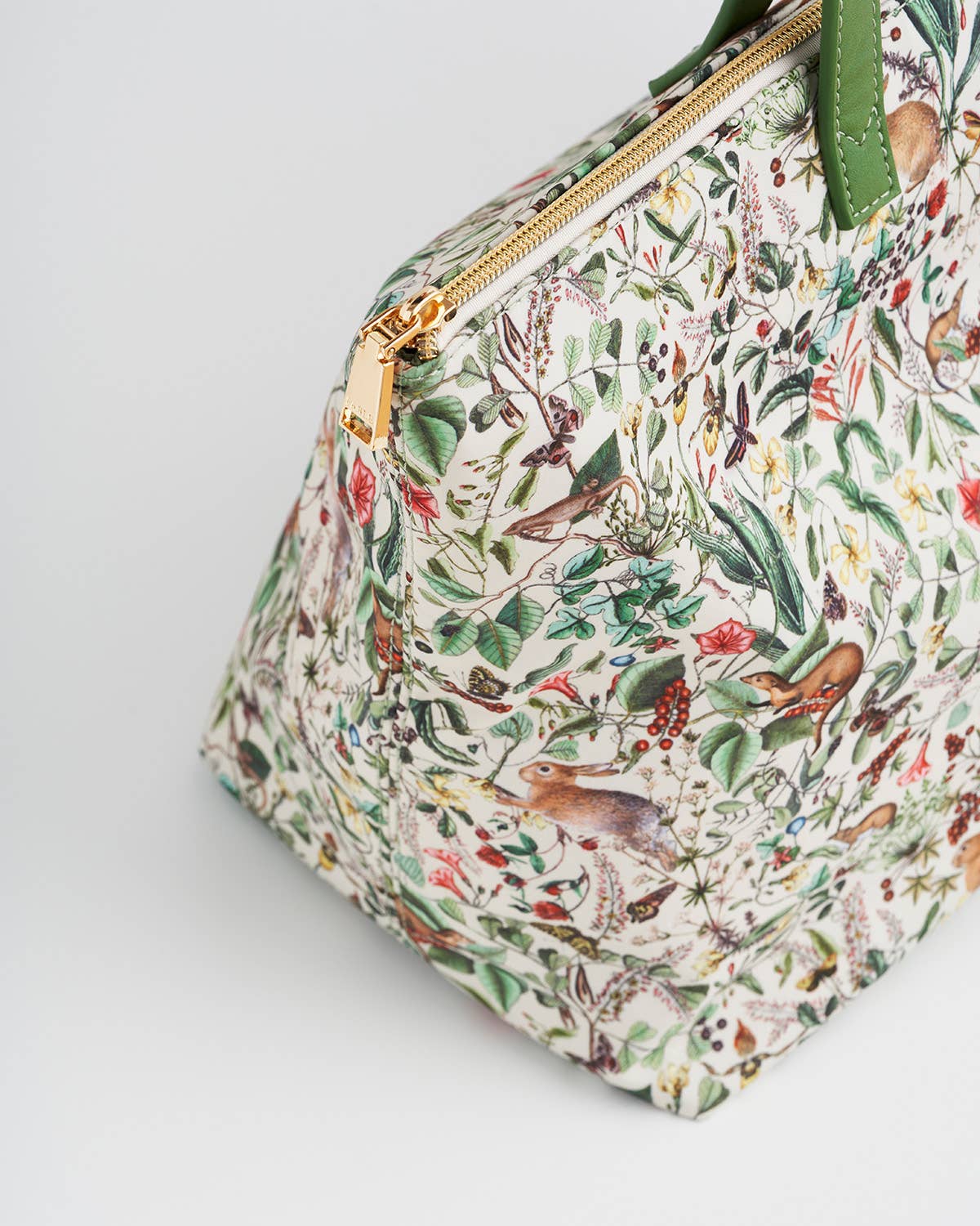 Fable England - Garden Floral Cream Grab Tote