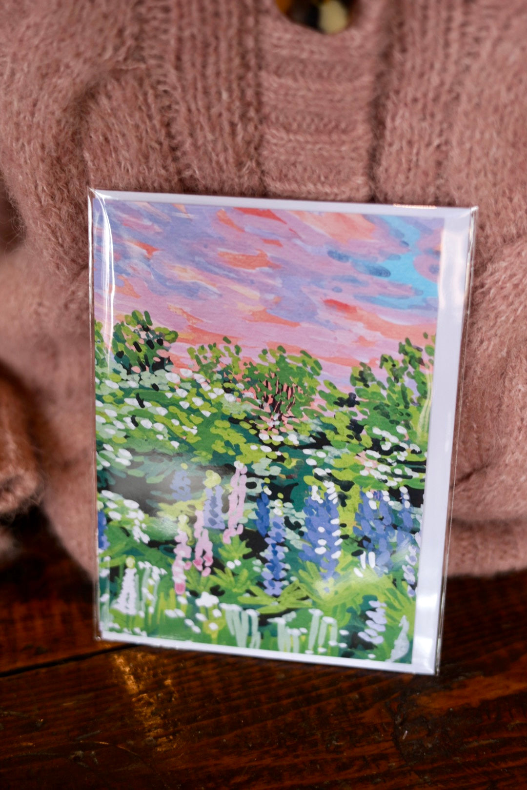 Miranda Crabtree - Lupins Prints & Cards