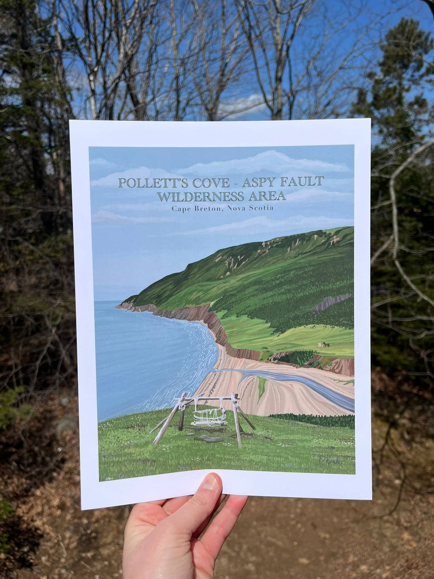 Pollett's Cove Print