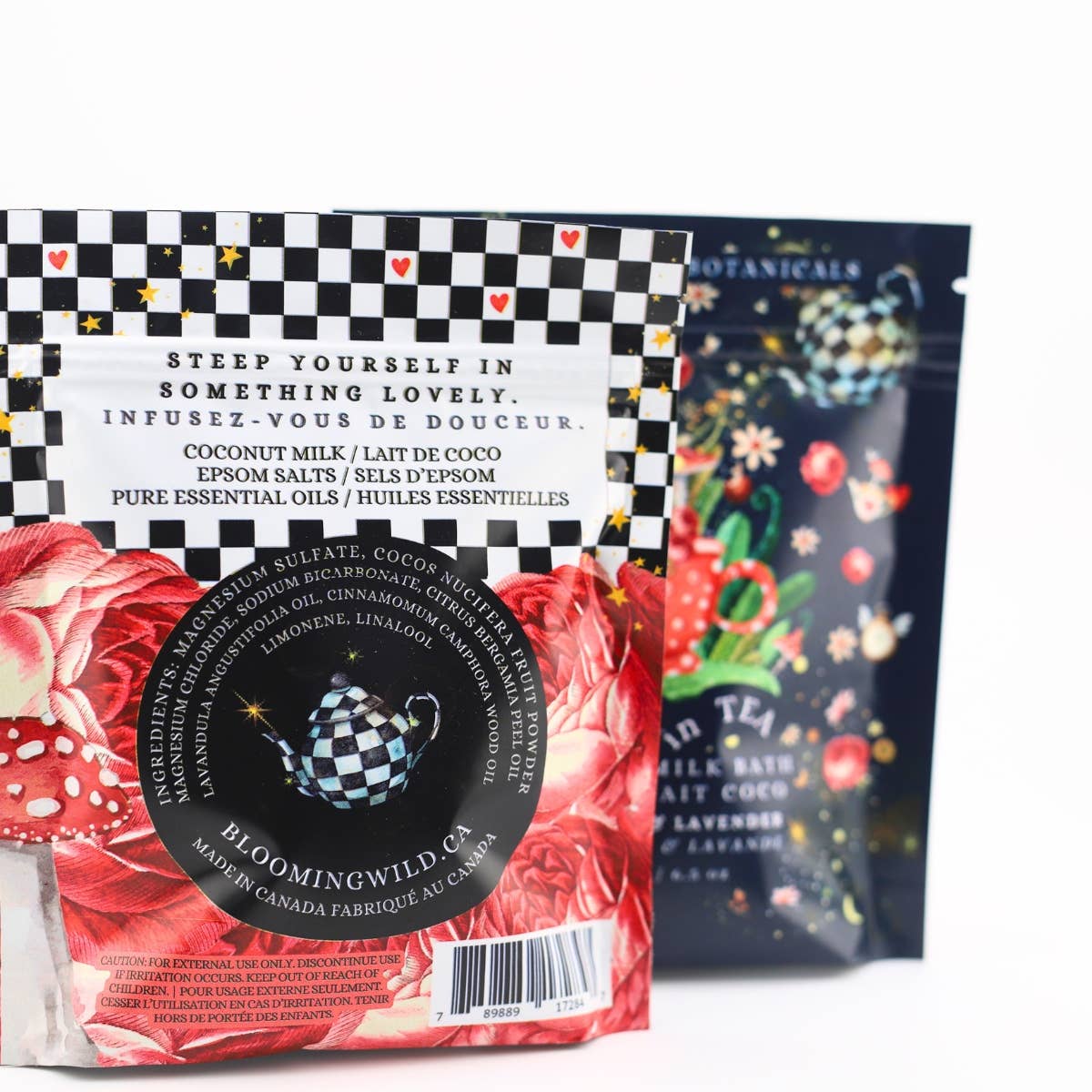 Blooming Wild Botanicals - Dunked in Tea Coconut Milk Bath | Bergamot & Lavender