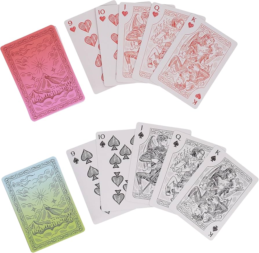 A Court of Thorns and Roses Official Playing Card Set (Night Court Inner Circle) 2-Deck Set