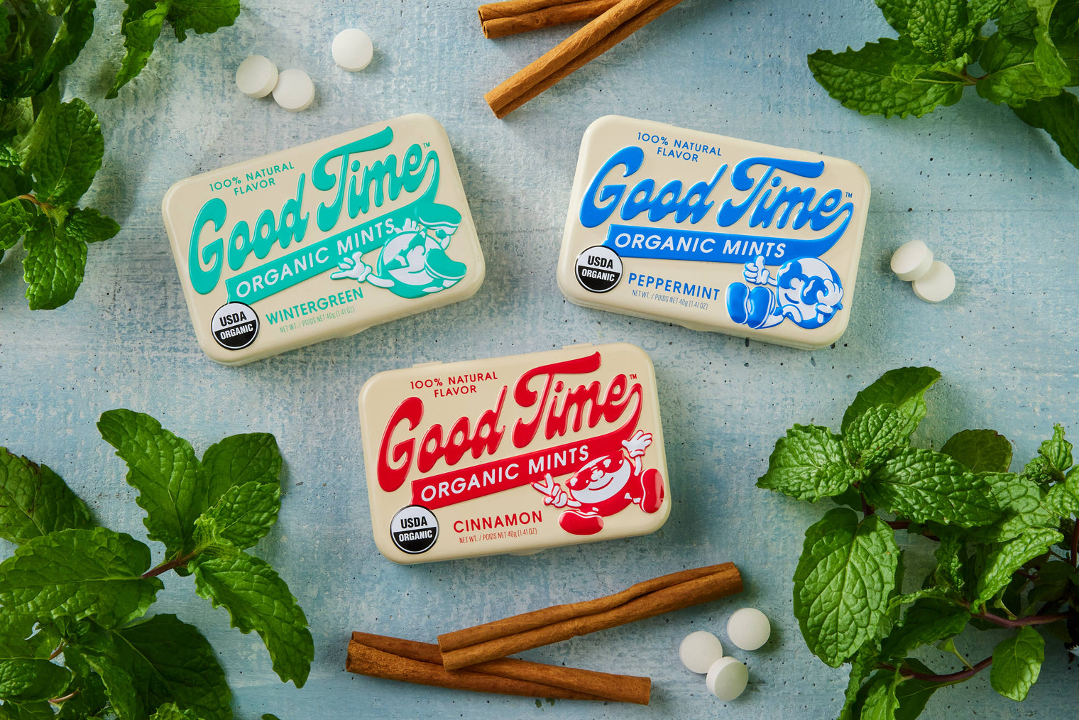 Big Sky Brands Inc. - Good Time Organic Mints - Peppermint