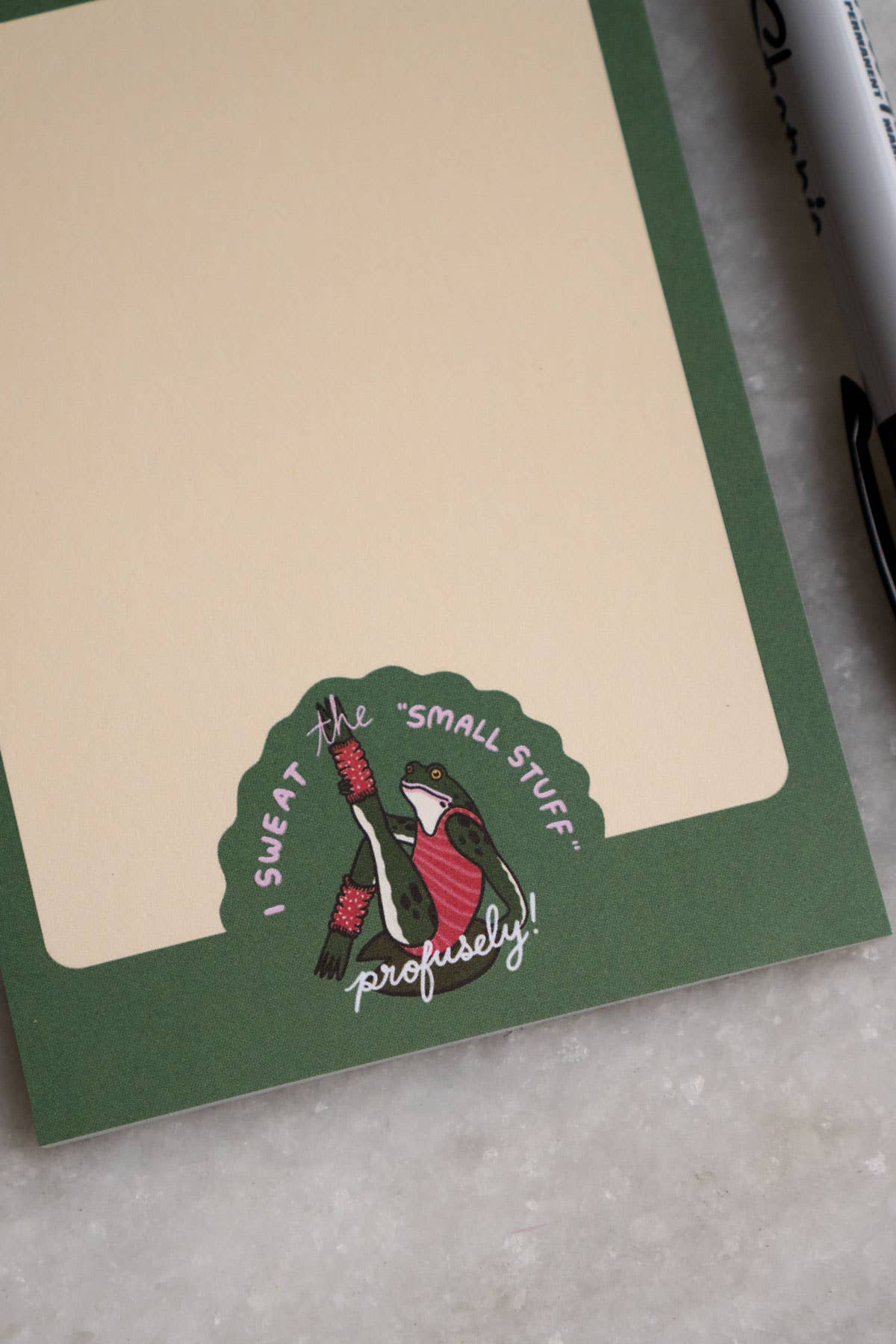 Stay Home Club - Sweat the Small Stuff Notepad