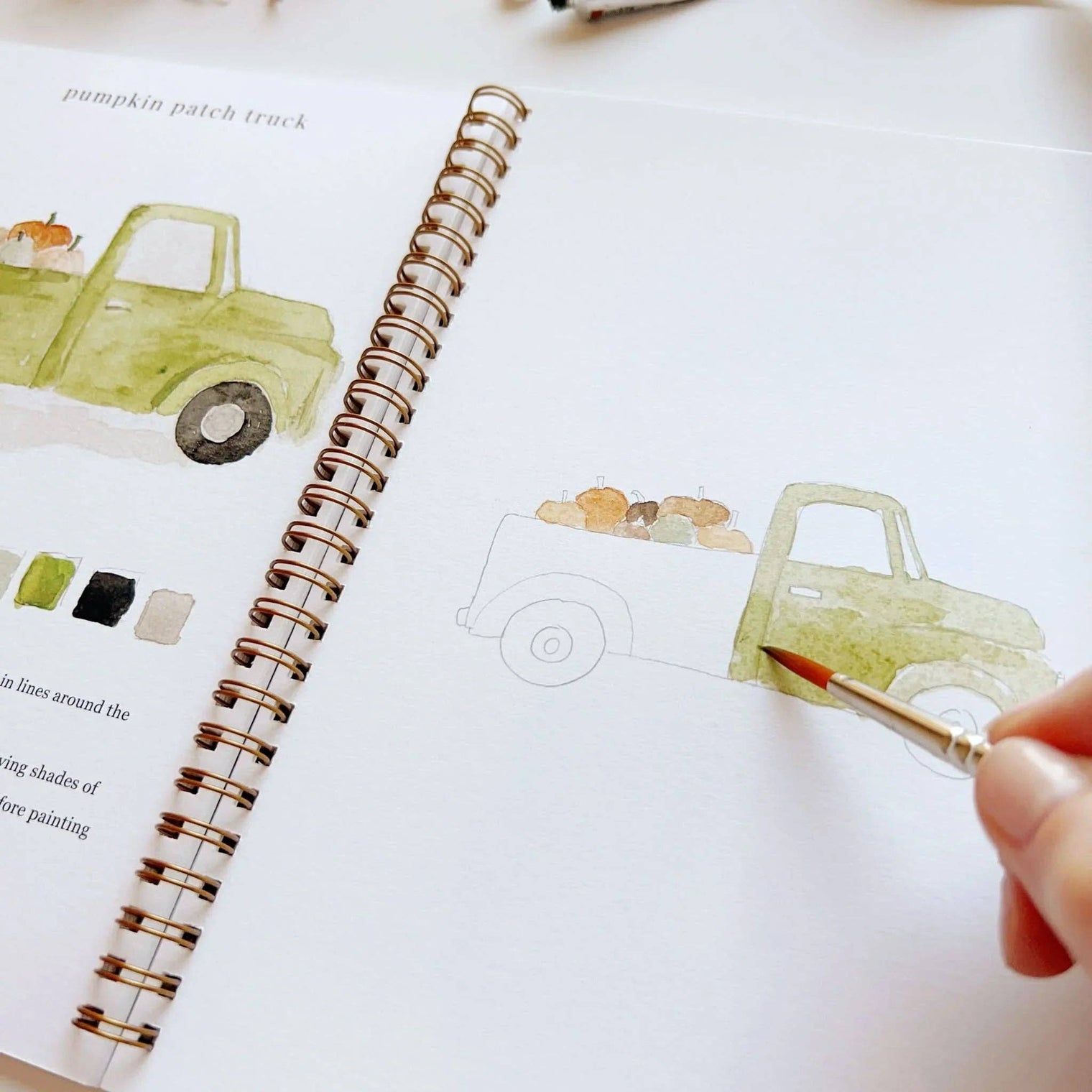 Emily Lex Studio - Autumn Watercolor Workbook