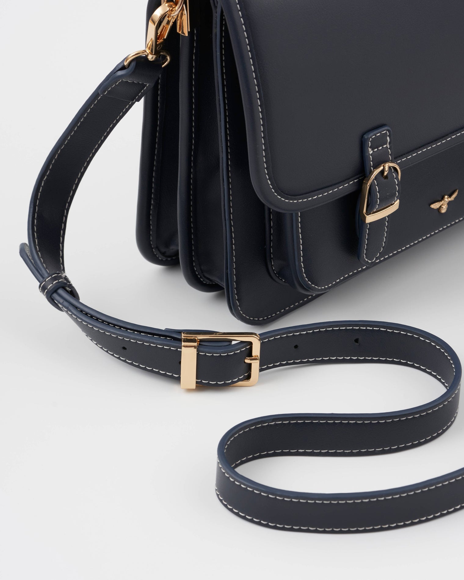 Fable England - Running Bunny Navy Satchel