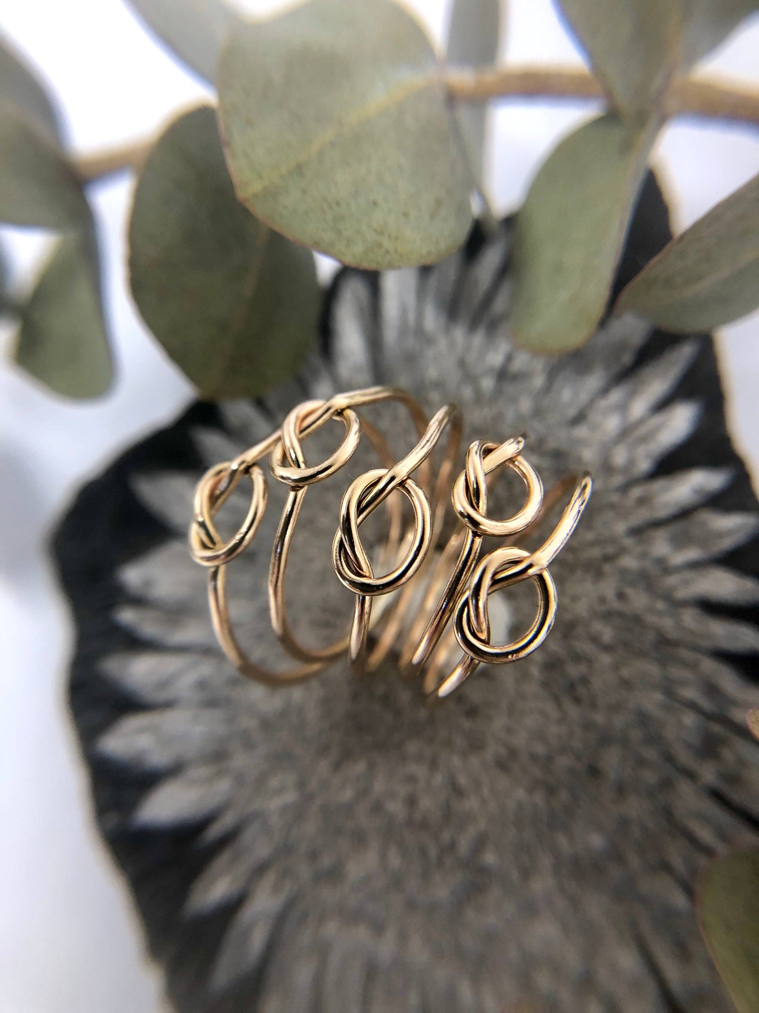 Open Fire Jewellery - Knot Rings