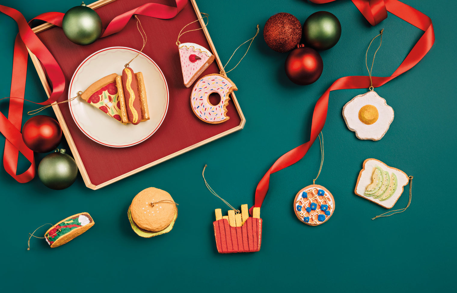 Danica - Combo Meal Mache Ornament