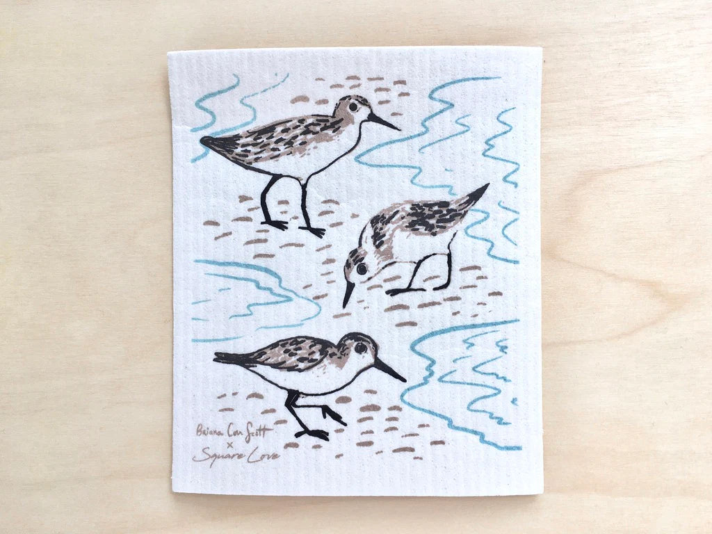 Sandpipers Dishcloth