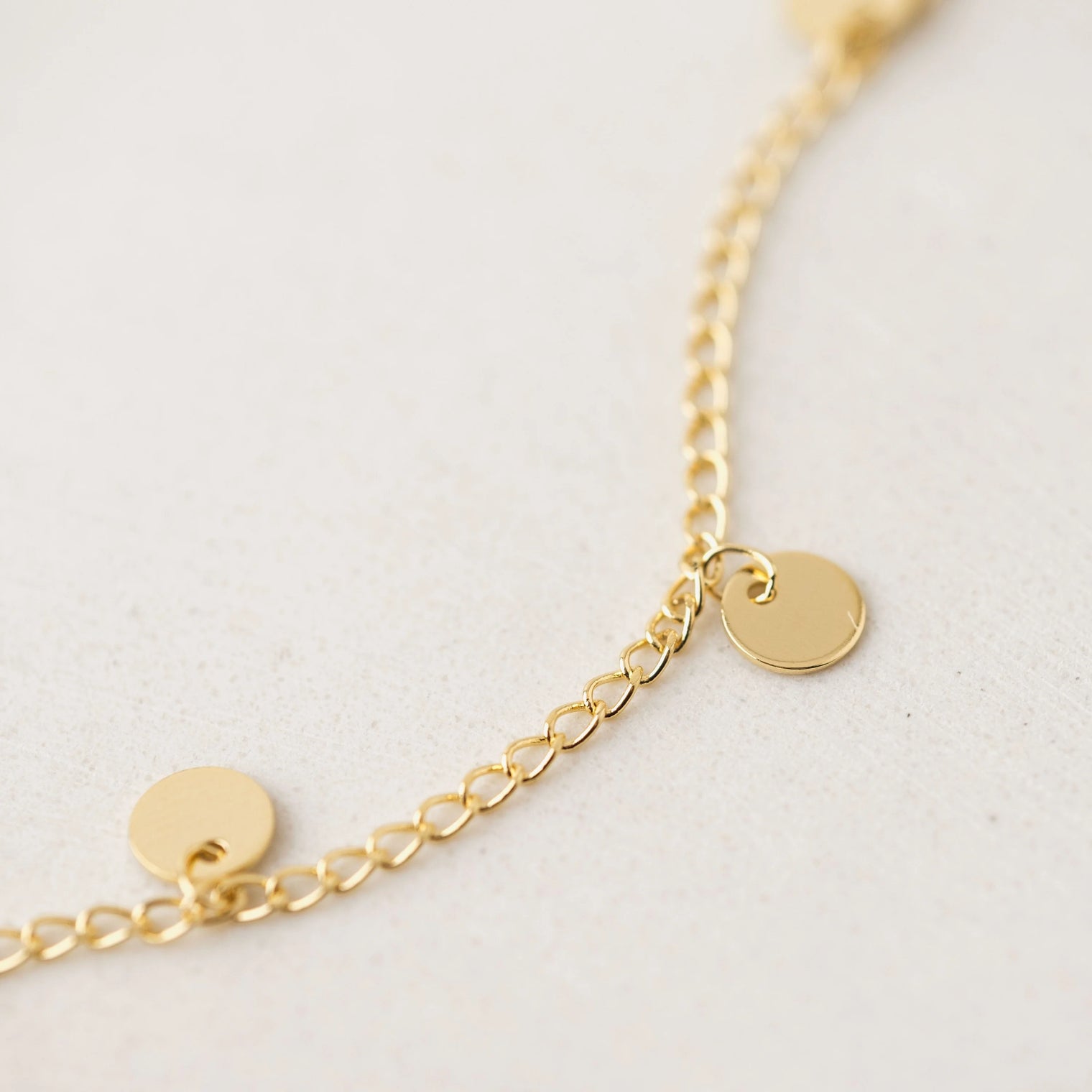 Fool's Gold Necklace - Gold