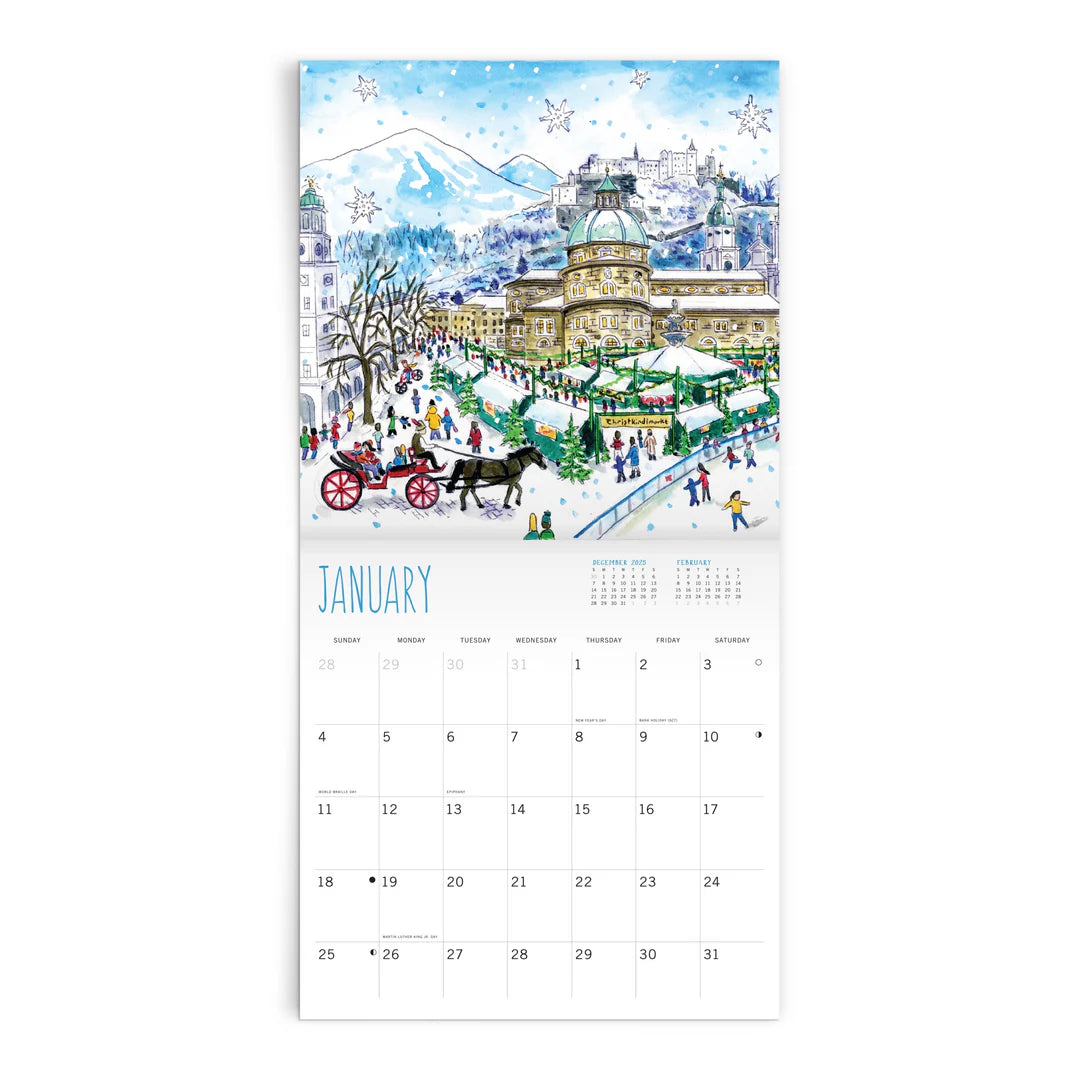 Michael Storrings Classic 12 x 12 Wall Calendar