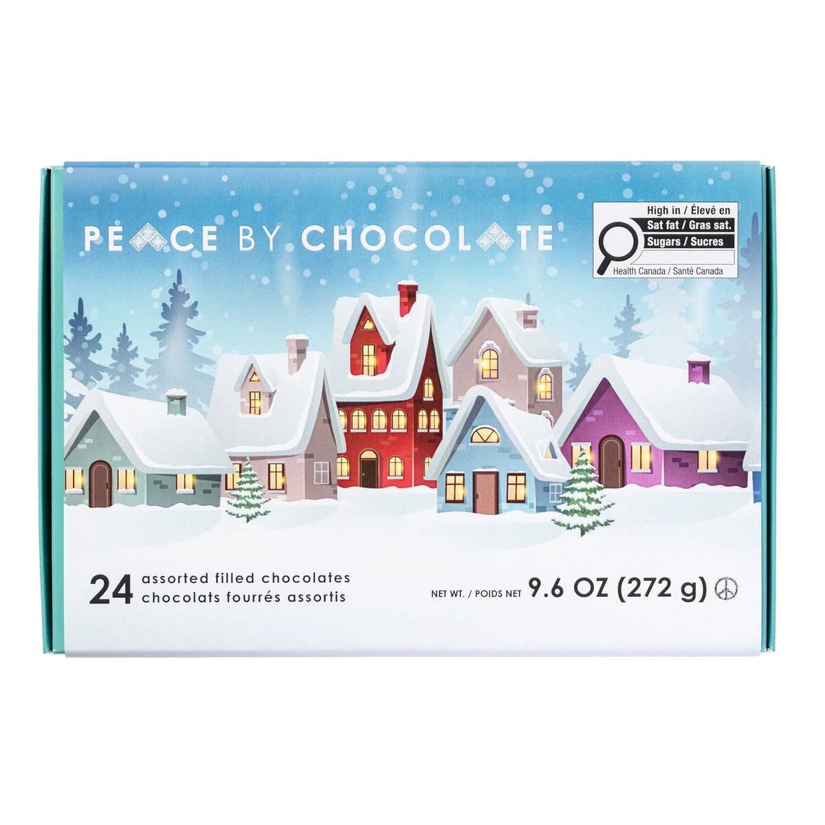 Peace By Chocolate - 24 Piece Holiday Box – La Quaintrelle