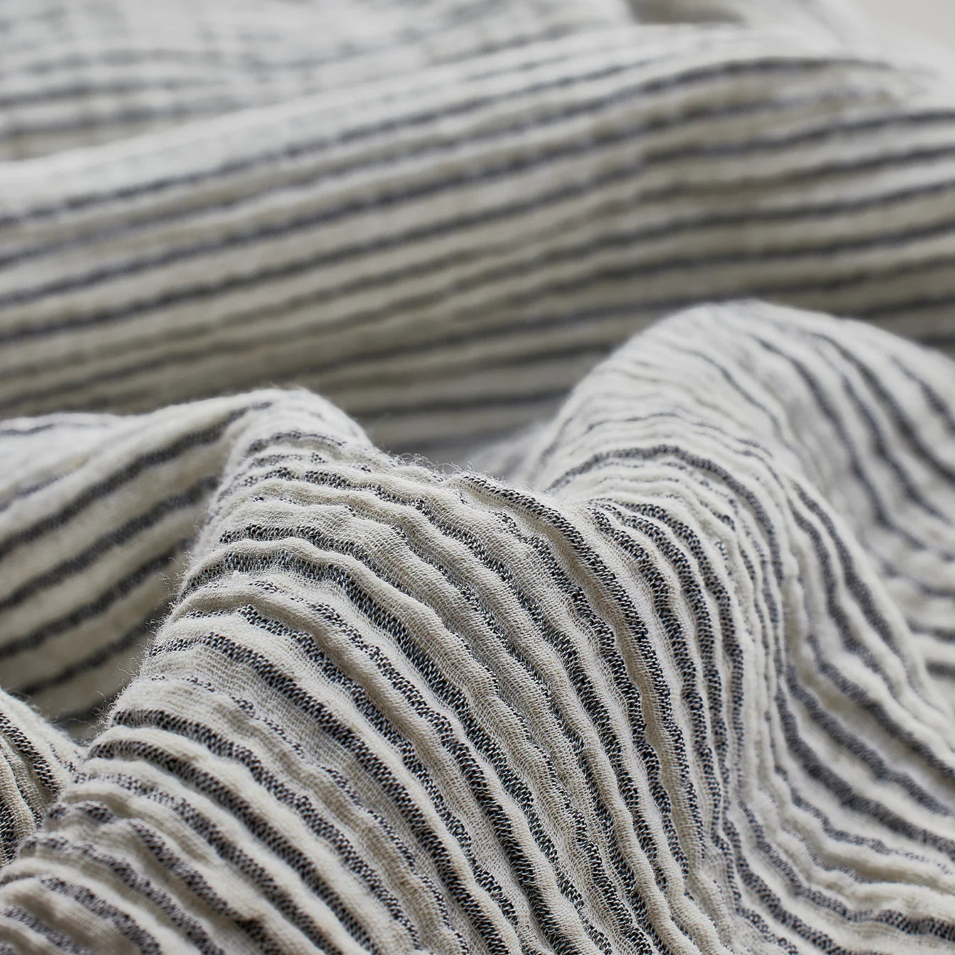Striped Crinkle Palazzo Pants