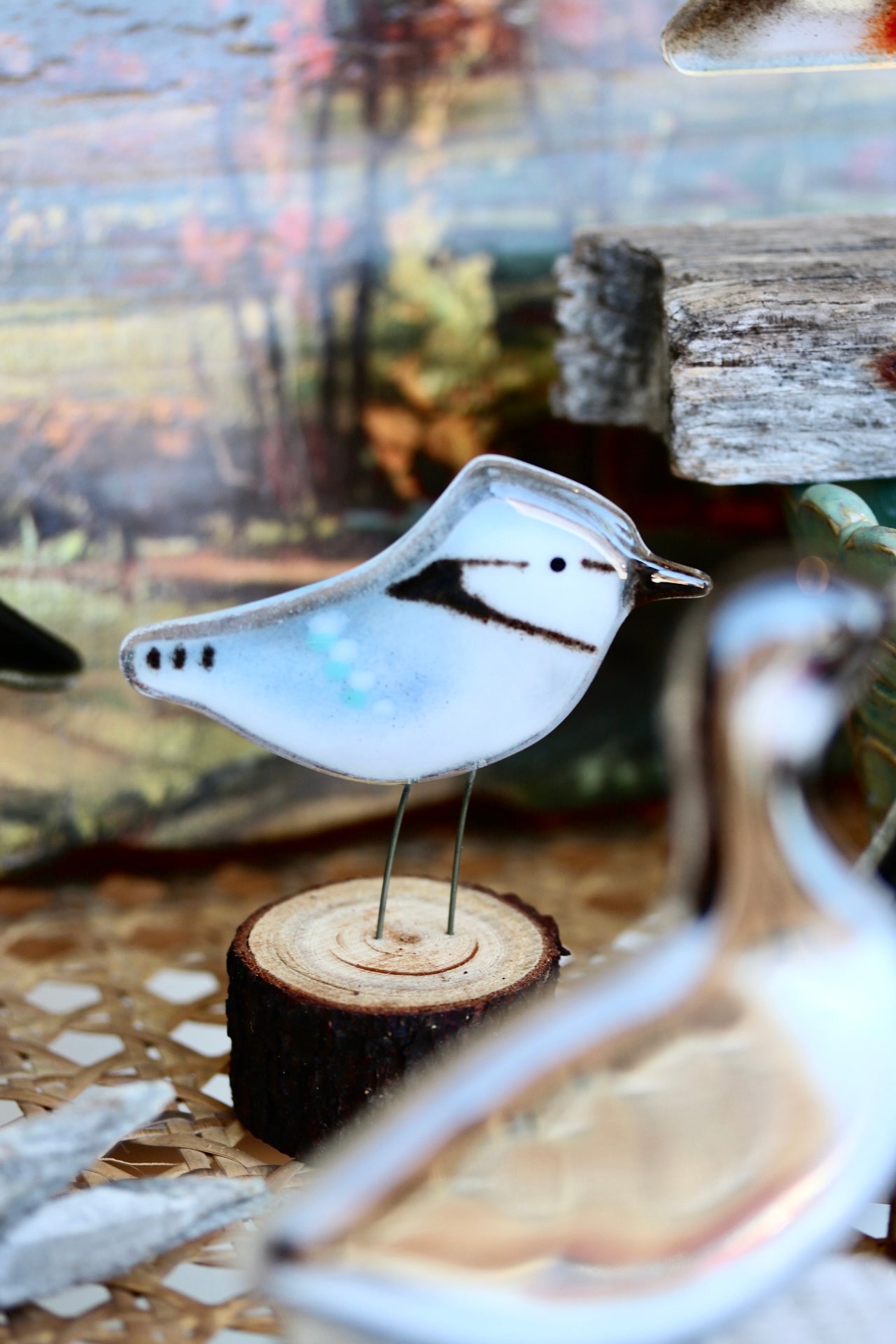The Glass Bakery - Hanging and Perched Glass Birds