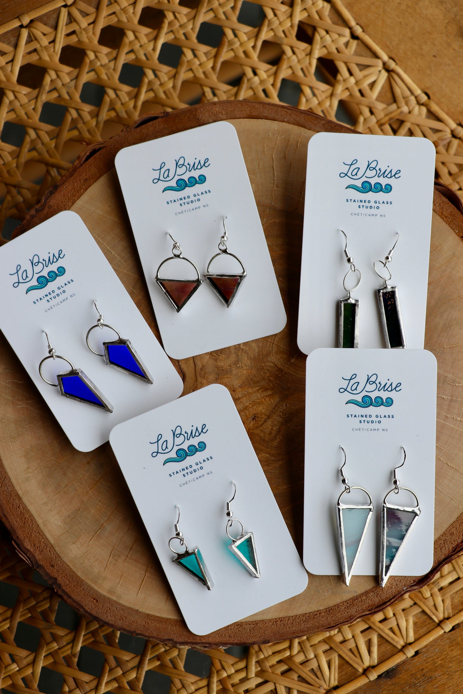 LaBrise Stained Glass - Suncatchers, Earrings, Mobiles