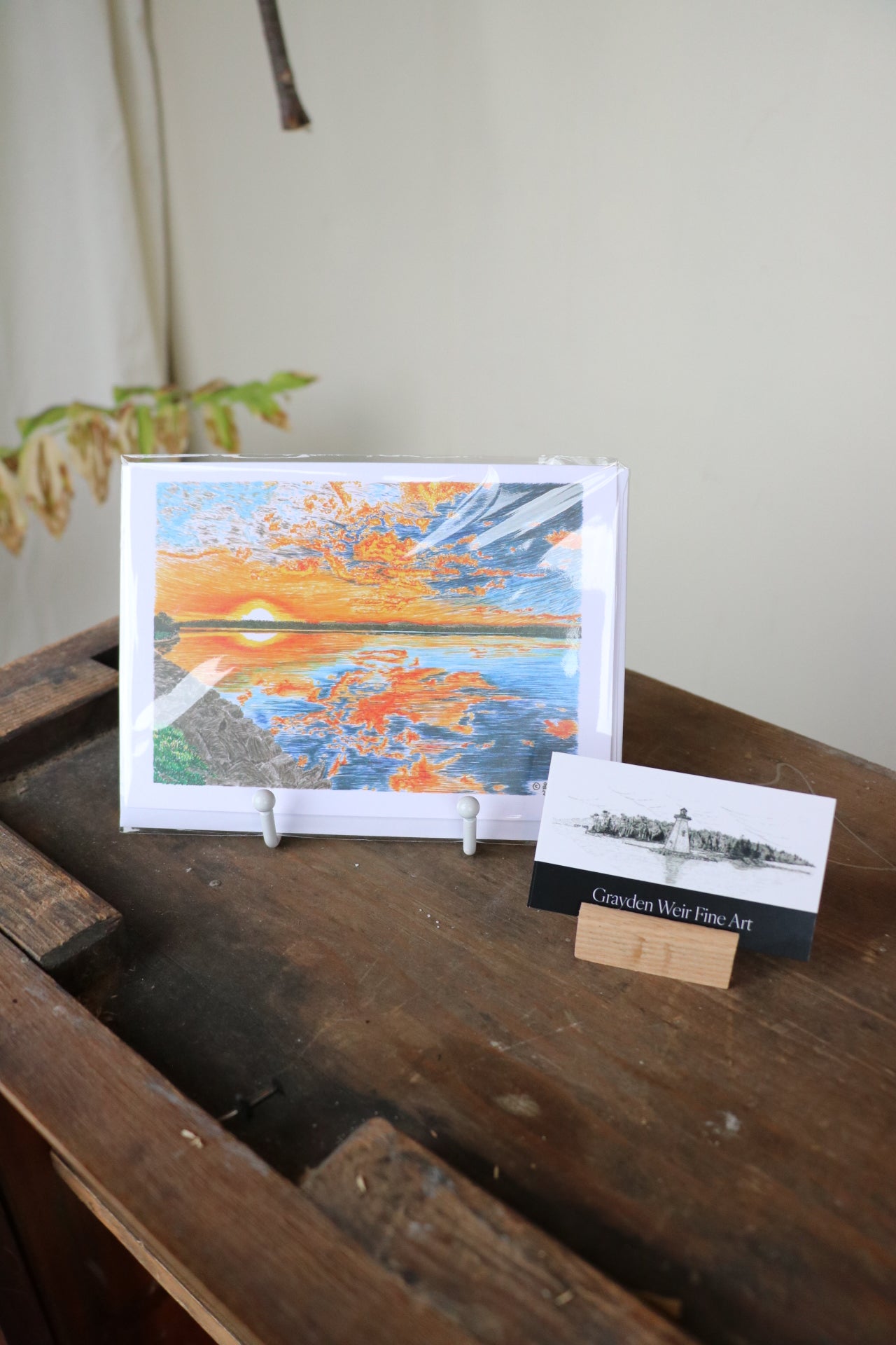 Sunrise in Nyanza Card - Grayden Weir Art