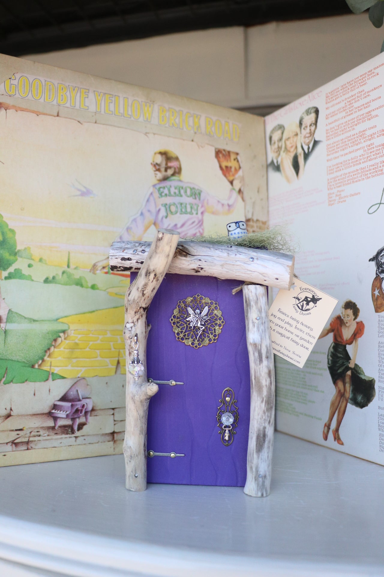 Mystic Purple Fairy Door