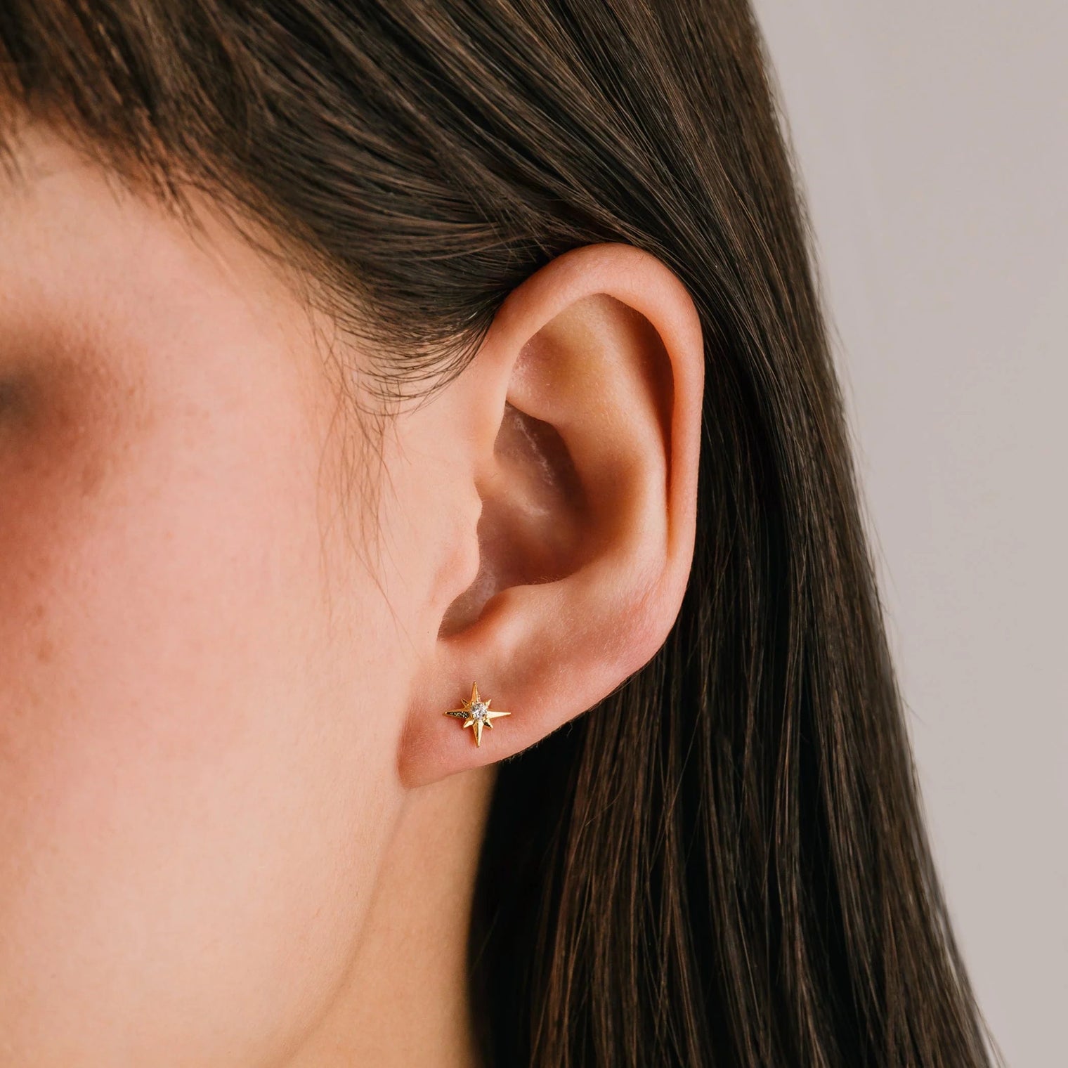 Lone Star Stud Earrings