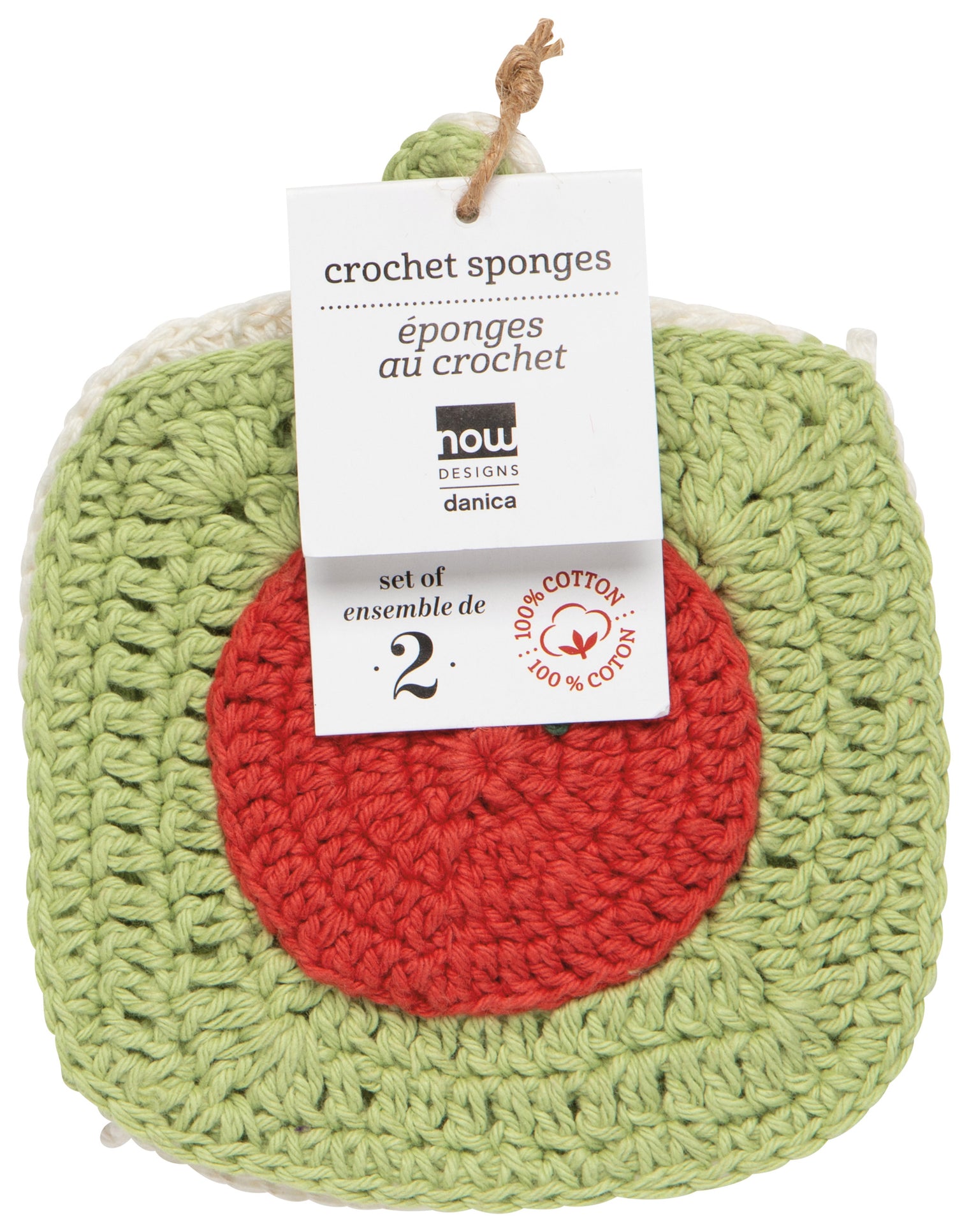 Danica - Tomato Crochet Sponges