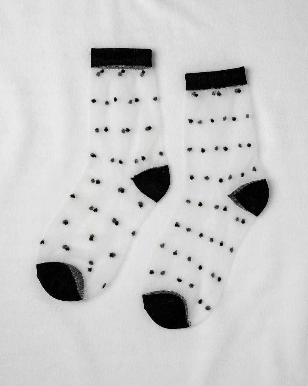 Sheer Dot Socks