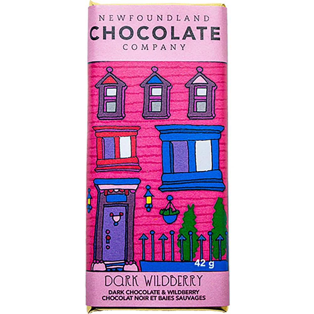 Newfoundland Chocolate Company - Row House Bars - Dark Wildberry