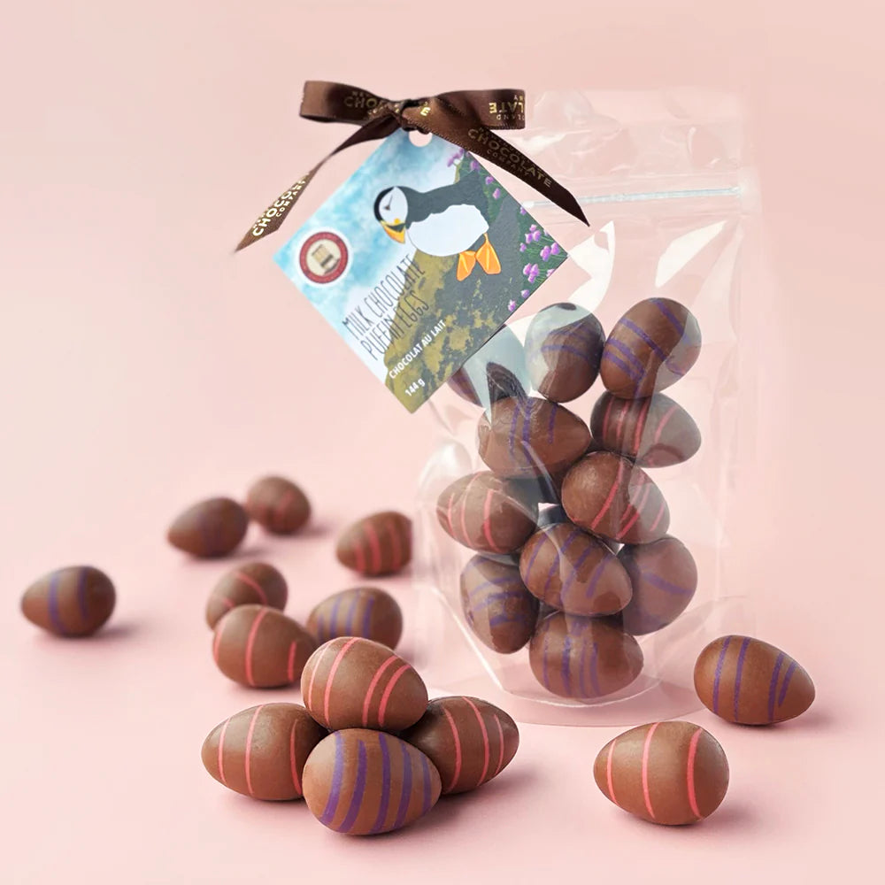 Newfoundland chocolate Company - Milk Chocolate Puffin Eggs