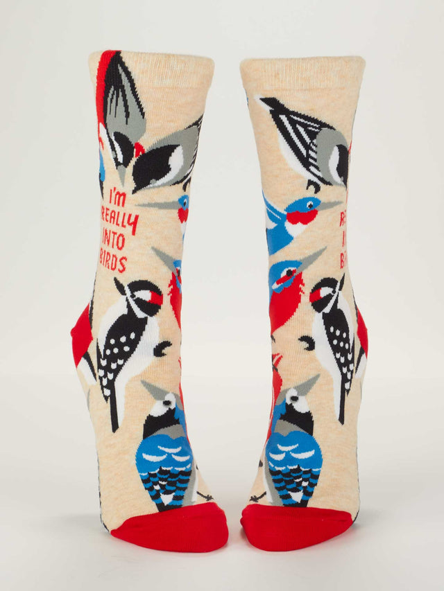 I'm Really Into Birds Crew Mens Socks